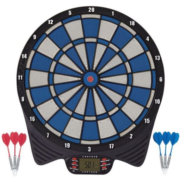 Unicorn MK 2 -Electronic LCD Soft Tip Dartboard inc 2 Sets of Darts